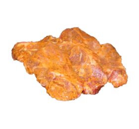 Tranches cou de porc marinées (23.- / kg)
